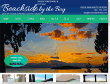 Tablet Screenshot of beachsidebythebay.com